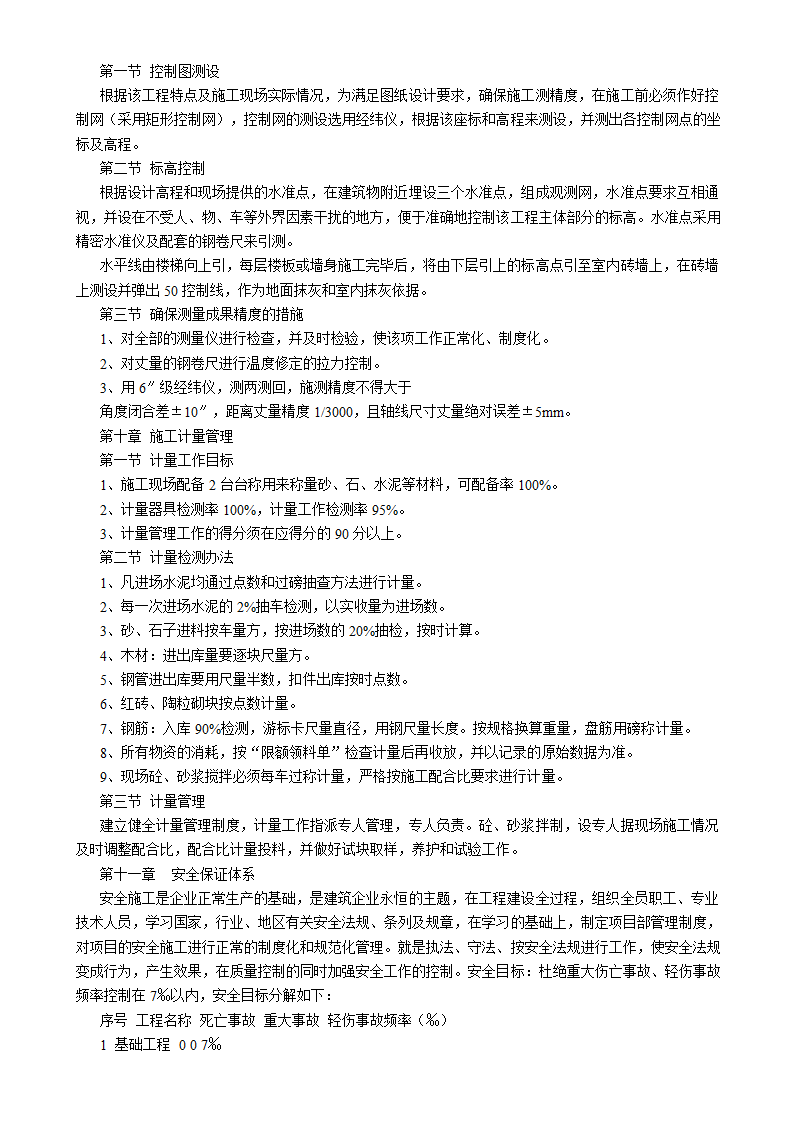 吉林汇房地产开发公司6#小区住宅楼施工组织设计方案书.doc第23页