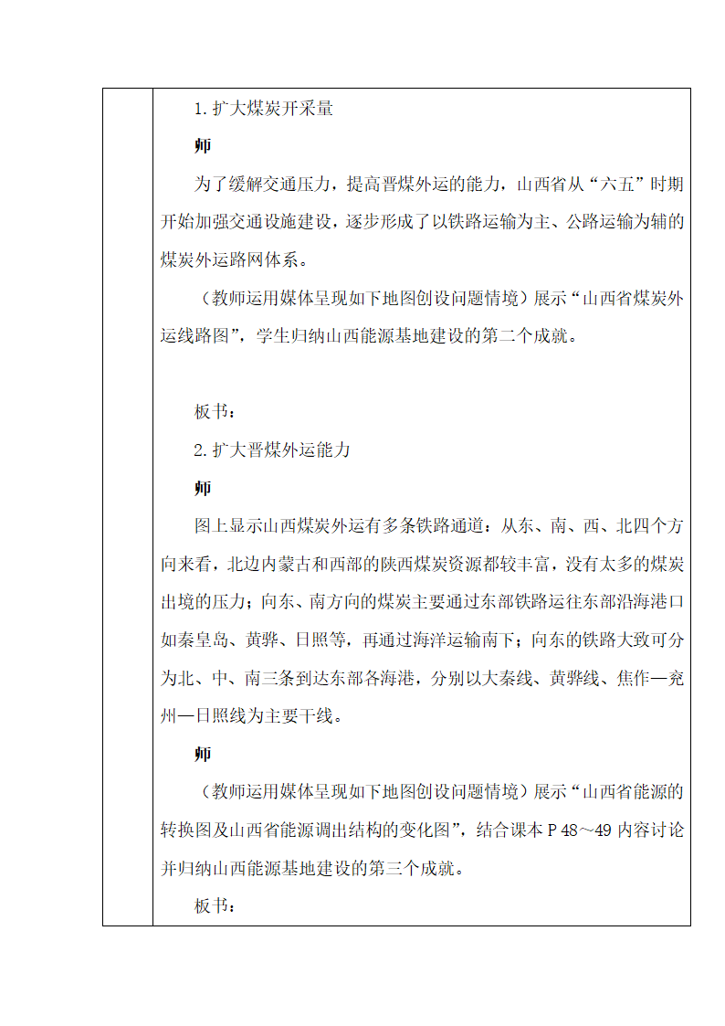 《能源资源的开发——以我国山西省为例》教案（第2课时）.doc.doc第4页