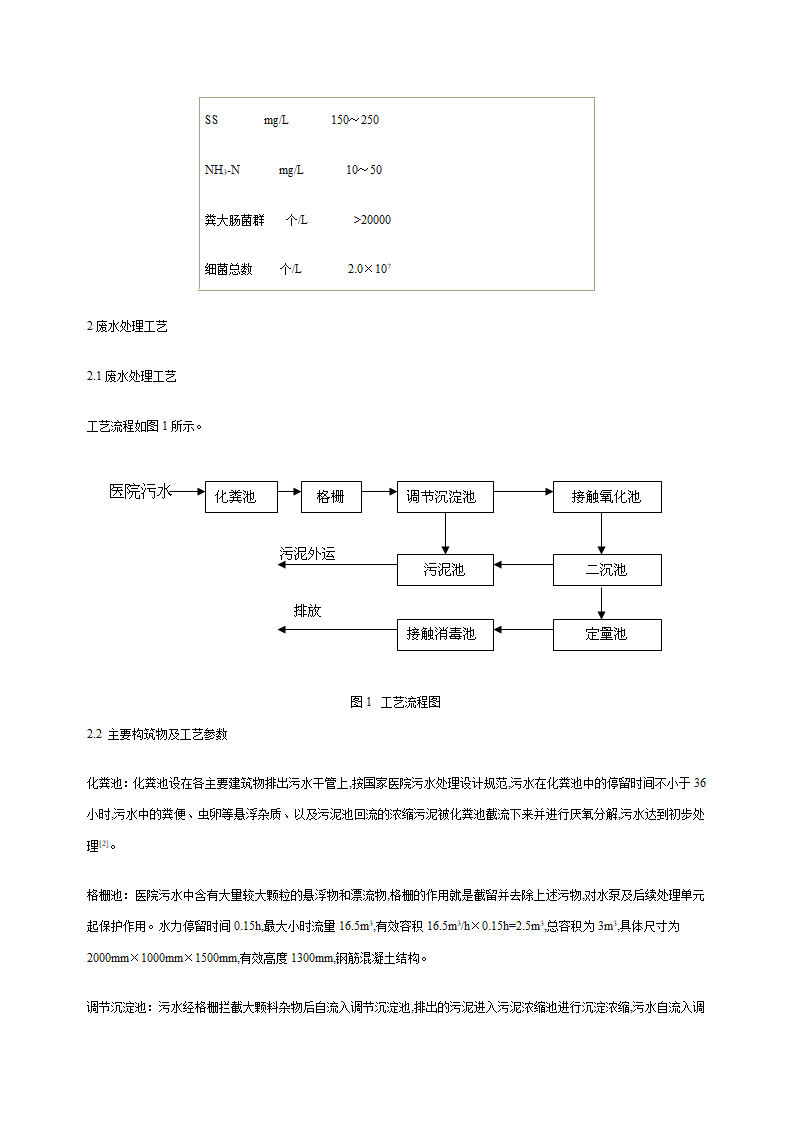 生物接触氧化法在医院污水中的应用.doc第2页