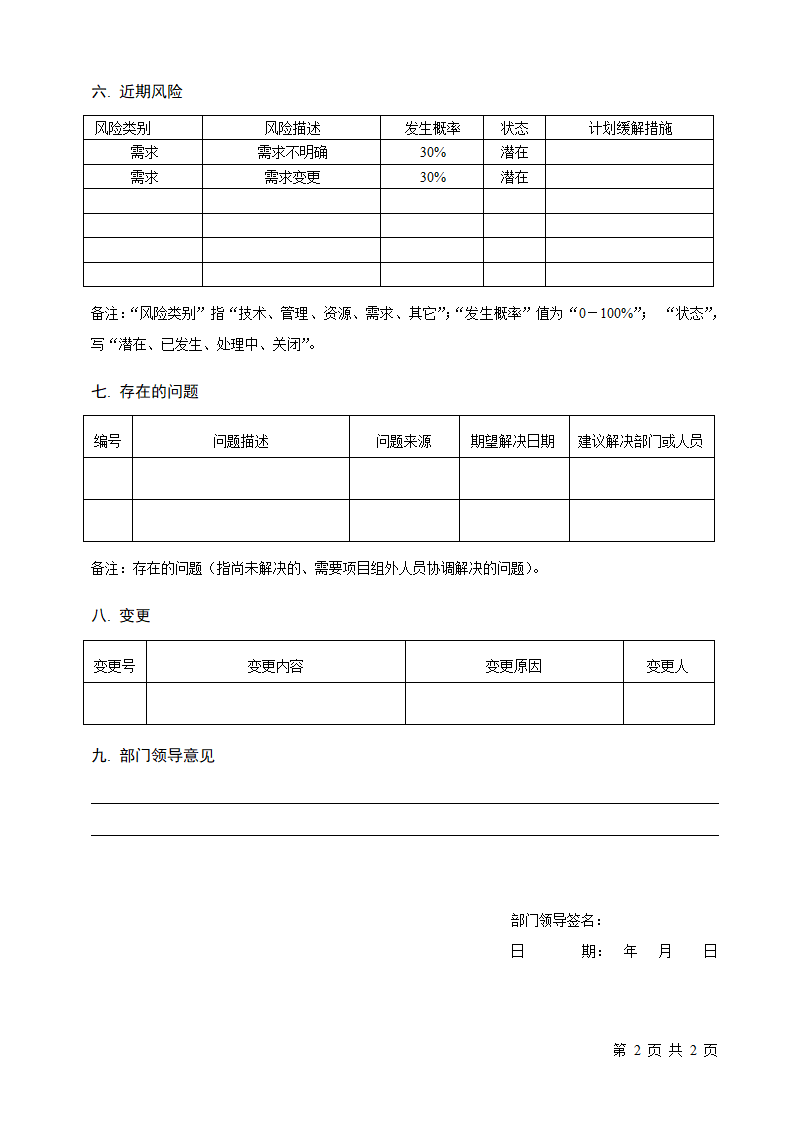 项目进度周报月报.docx第2页