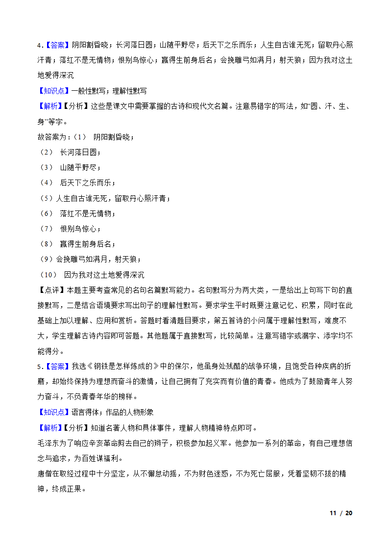 青海省2023年中考语文真题试卷.doc第11页