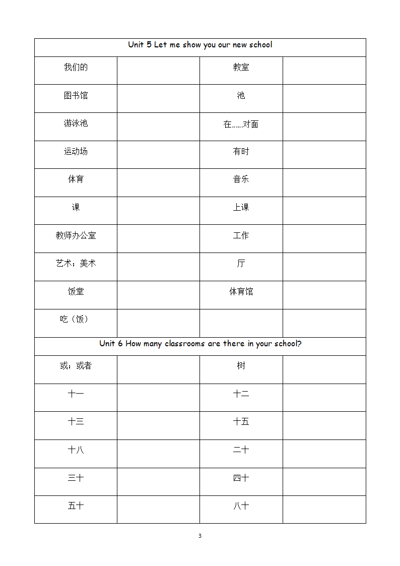 小学暑期作业系列-四年级英语上册（科普版）（含答案）.doc第3页