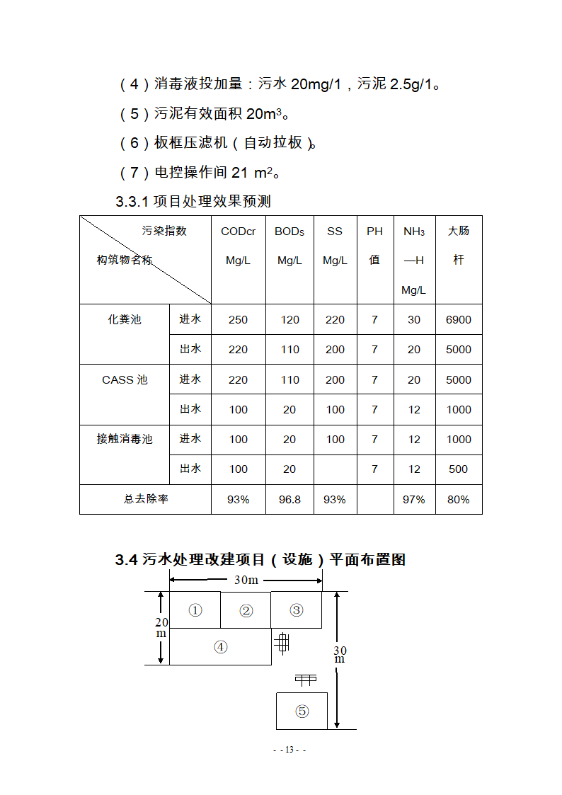 某医院300m3d医疗废水处理工艺改造可研报告.doc第15页