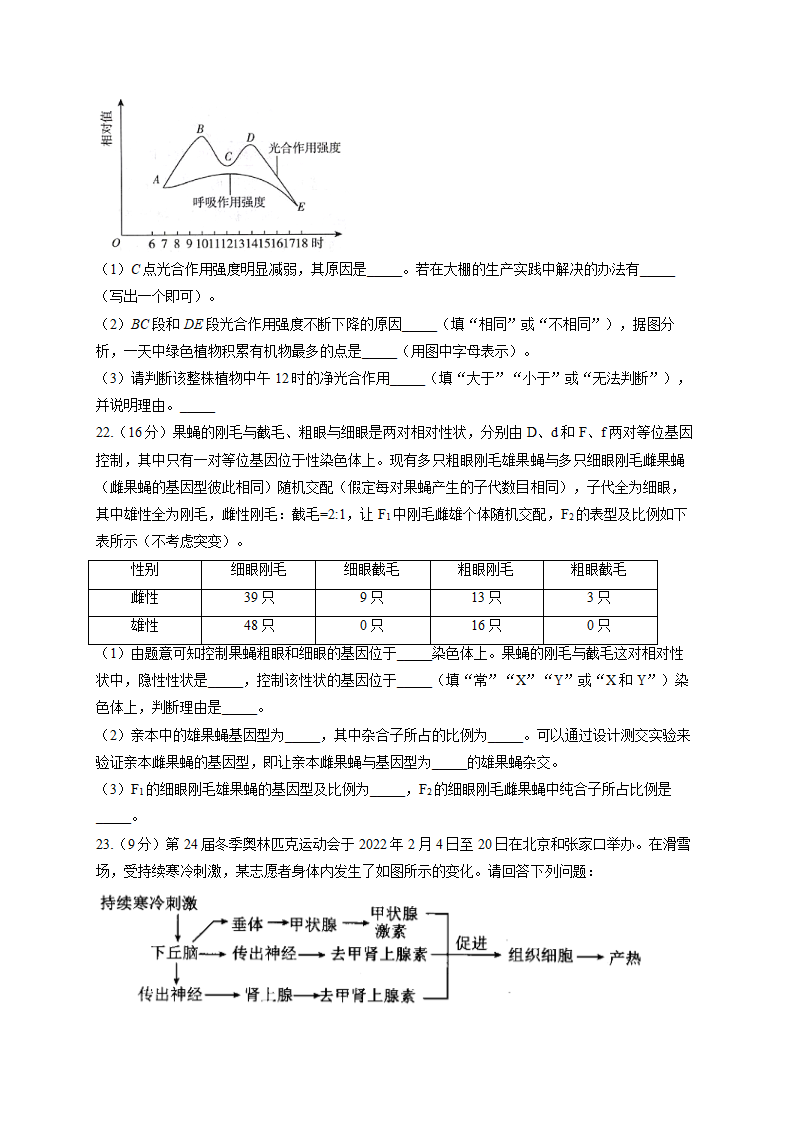 2023届高三生物开学摸底练习卷（山东卷）（有解析）.doc第6页