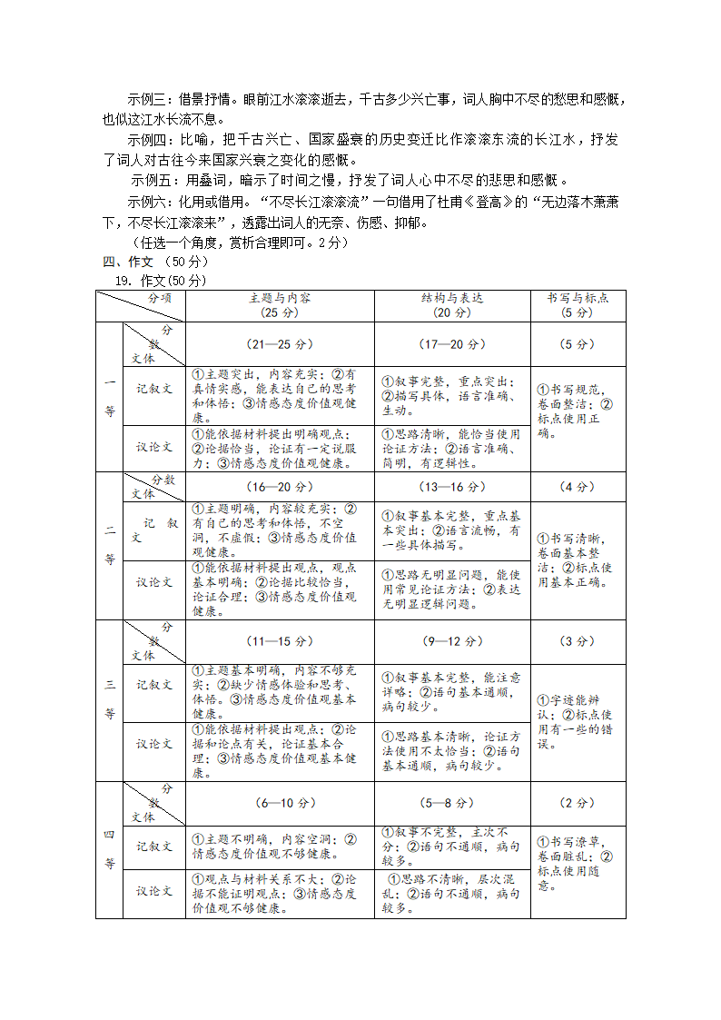 2022年河南省濮阳市中考第一次模拟考试语文试卷（含答案）.doc第9页