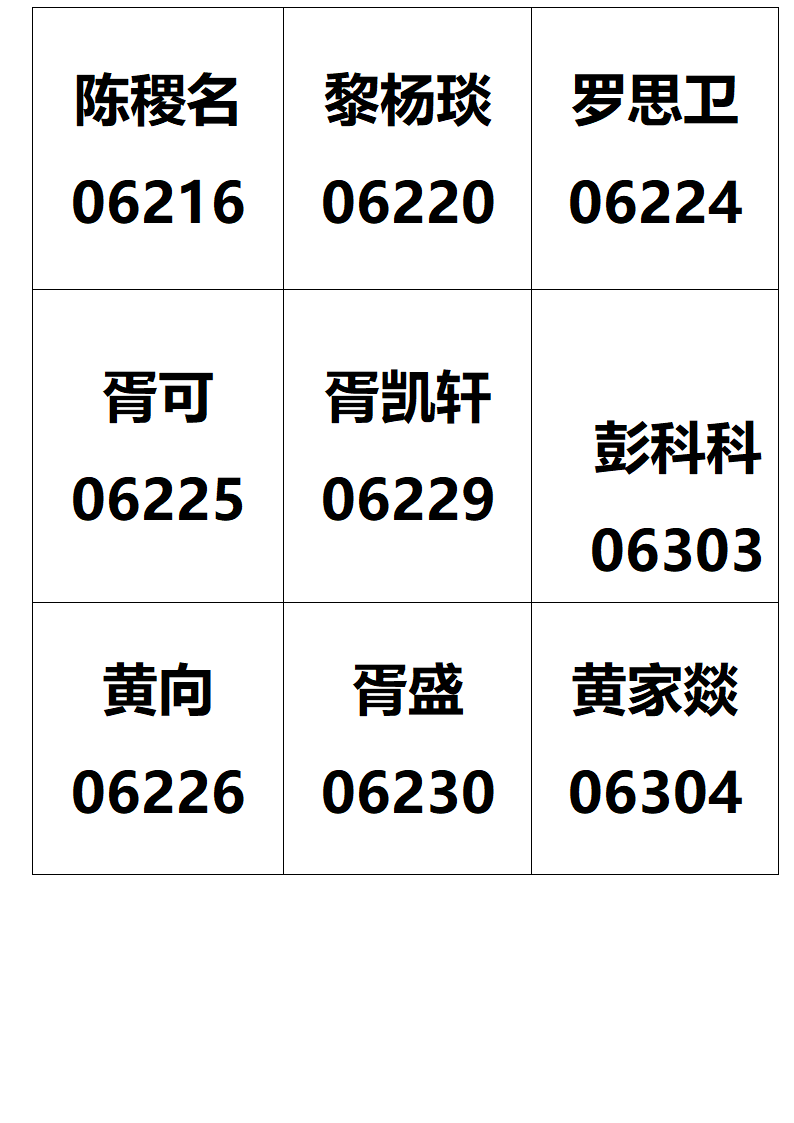 座位贴第12页