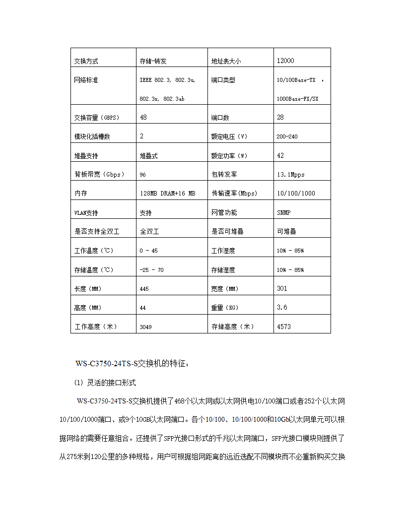 xx职业技术学院新校区校园网设计方案.doc第39页