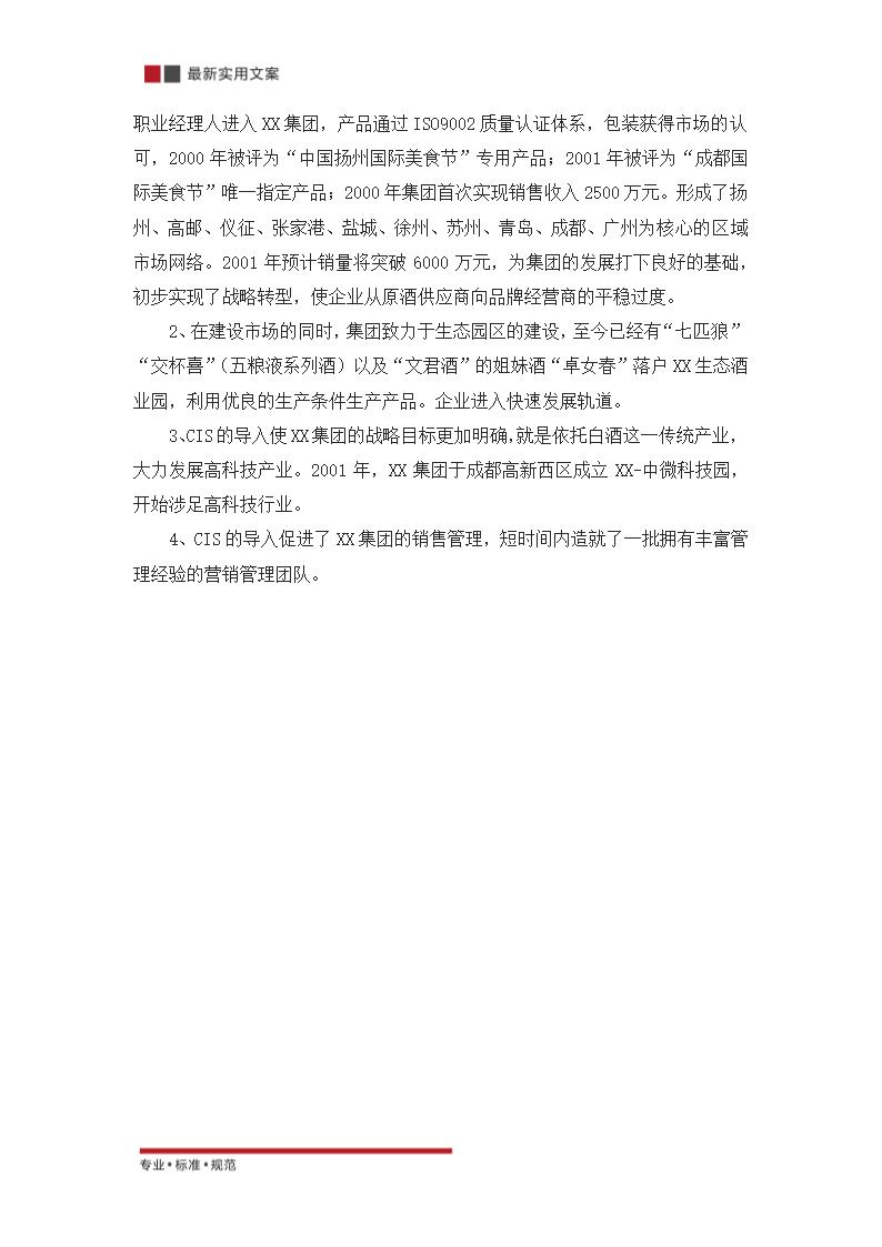 XX集团股份有限公司CIS导入案例（实用文案）.doc第32页