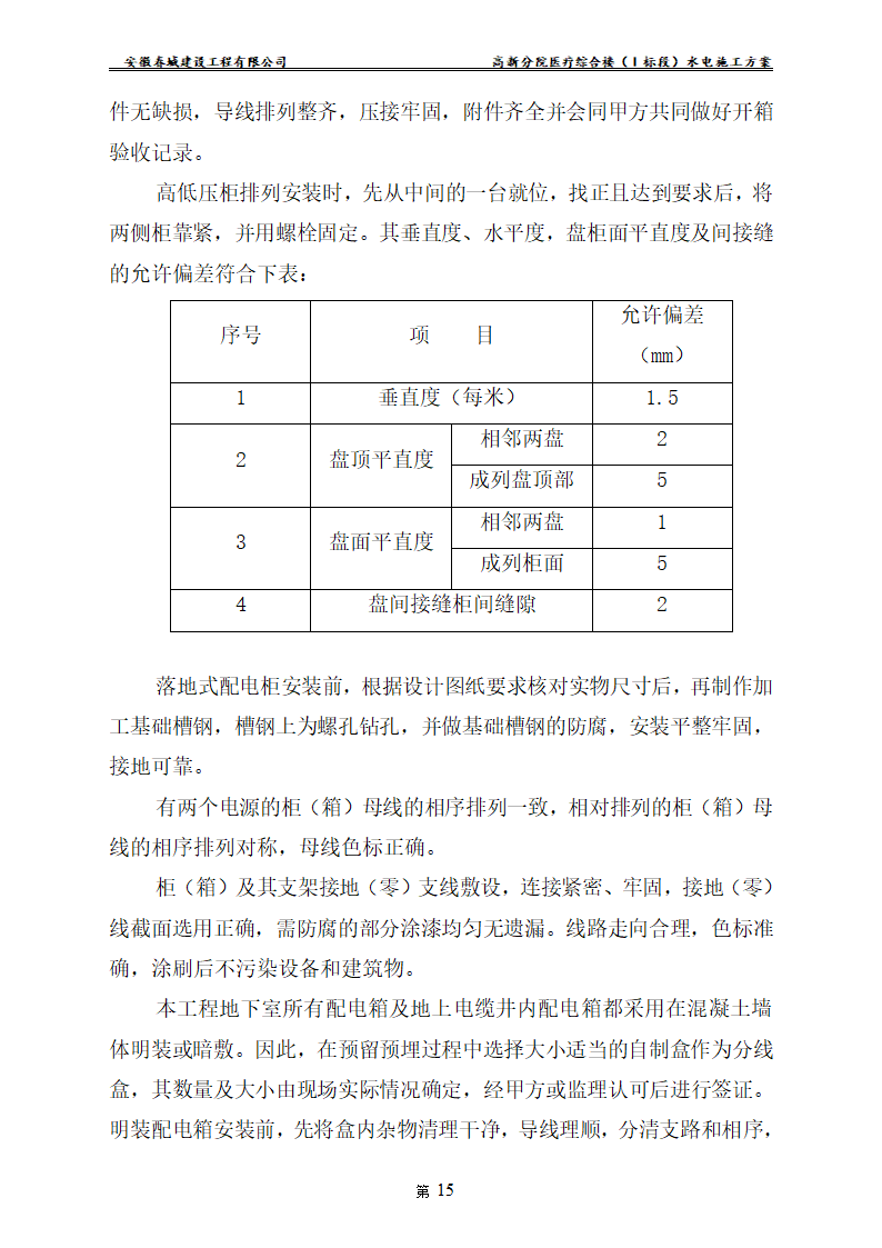 安徽某医院新建医疗综合楼水电安装施工方案.doc第17页