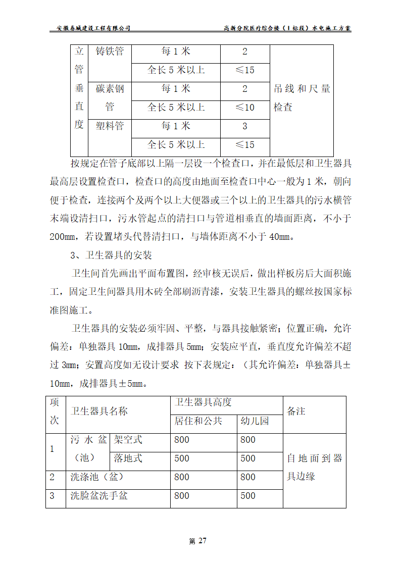 安徽某医院新建医疗综合楼水电安装施工方案.doc第29页