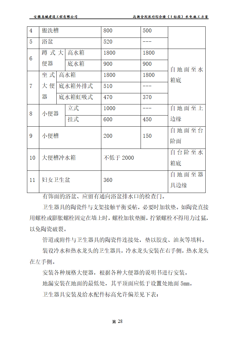 安徽某医院新建医疗综合楼水电安装施工方案.doc第30页