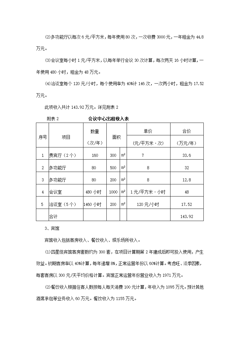 会展中心项目可行性研究报告.docx第10页