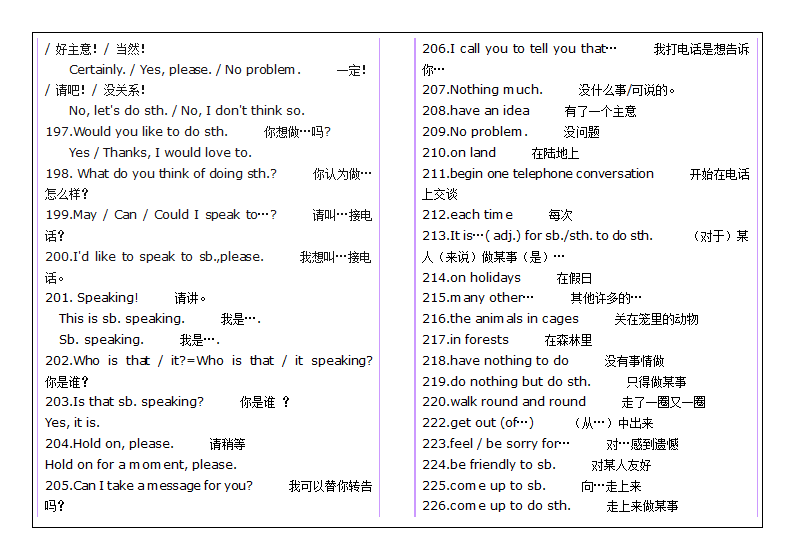 2007年中考英语词组集锦.doc第6页