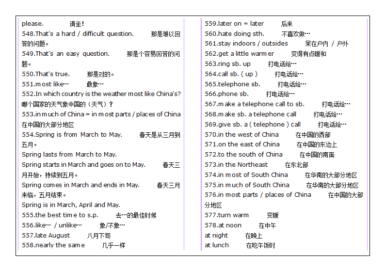 2007年中考英语词组集锦.doc第15页