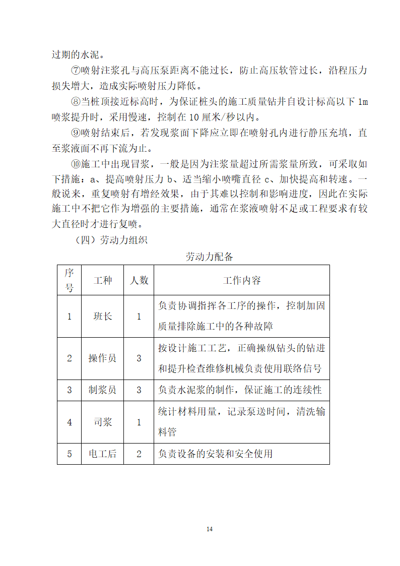 医院医技楼基坑工程旋喷桩施工方案word格式.doc第14页