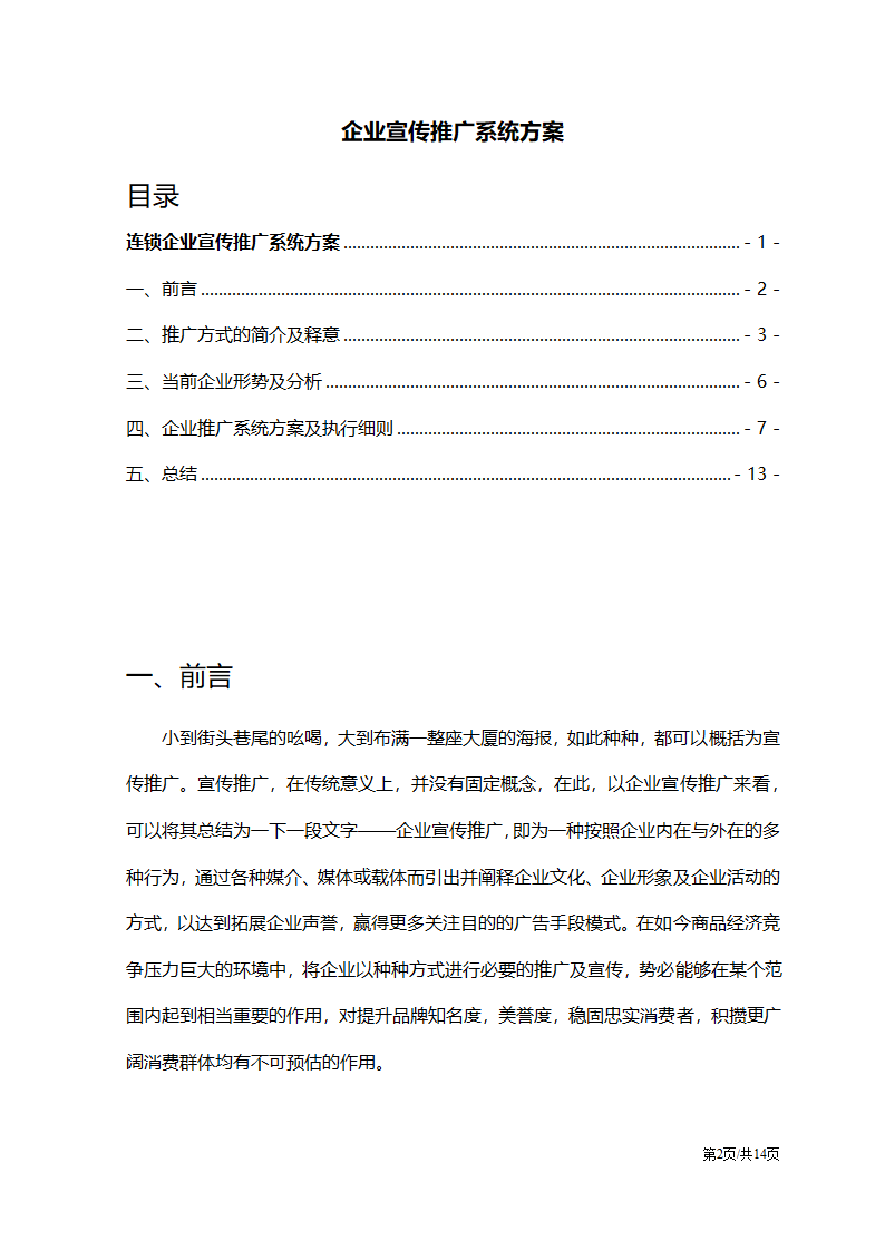 连锁企业品牌宣传推广系统策划方案.docx第2页