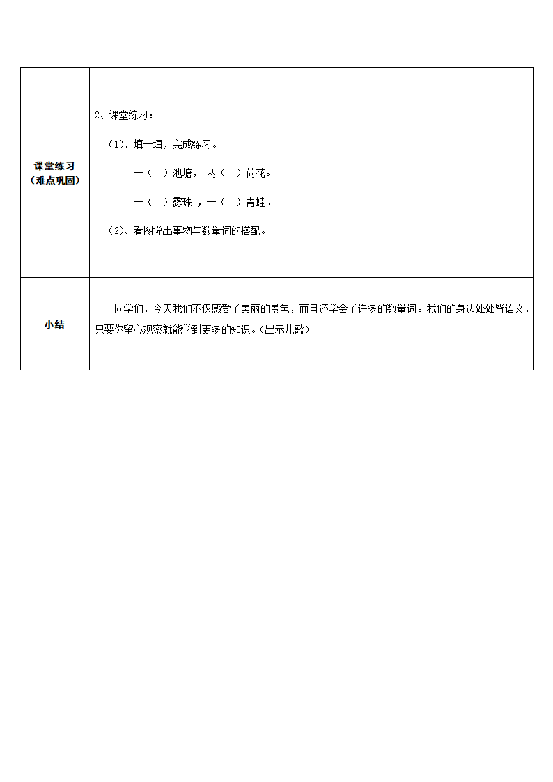 小学语文 部编版 语文二年级上册 1 场景歌 (2)教案（表格式）.doc第2页