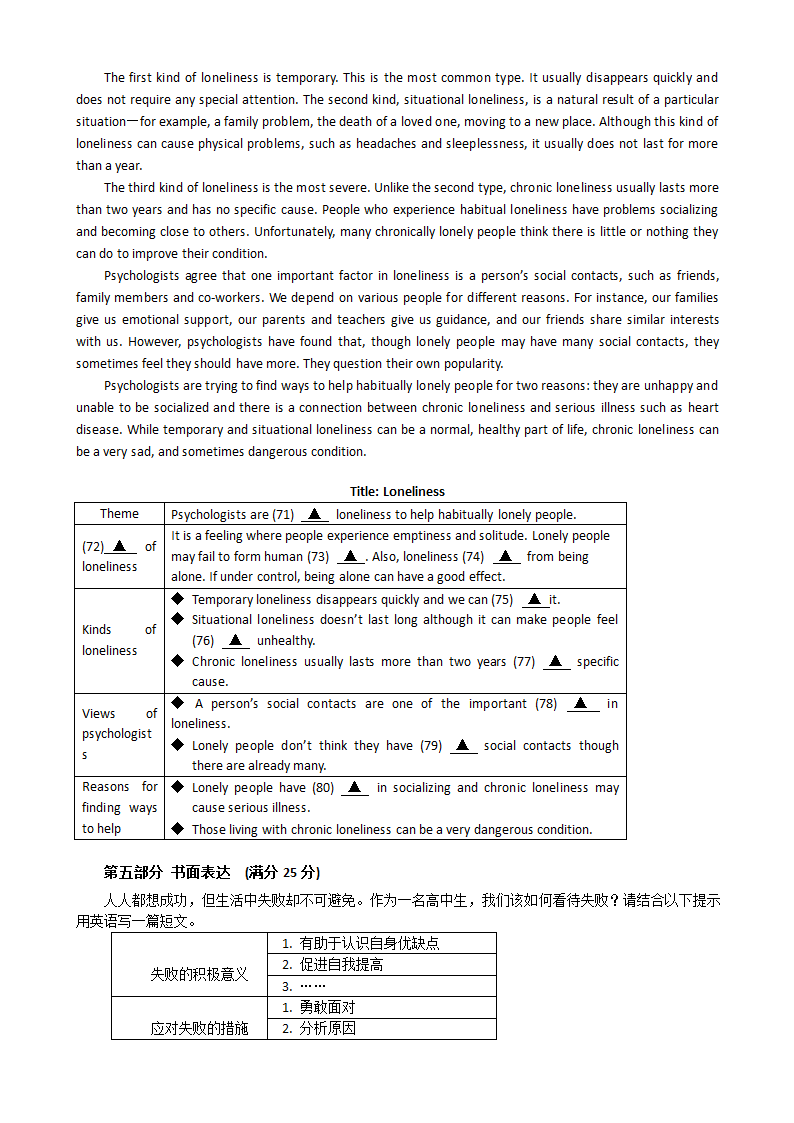 江苏省2014届高三高考模拟专家卷 英语（2）.doc第9页