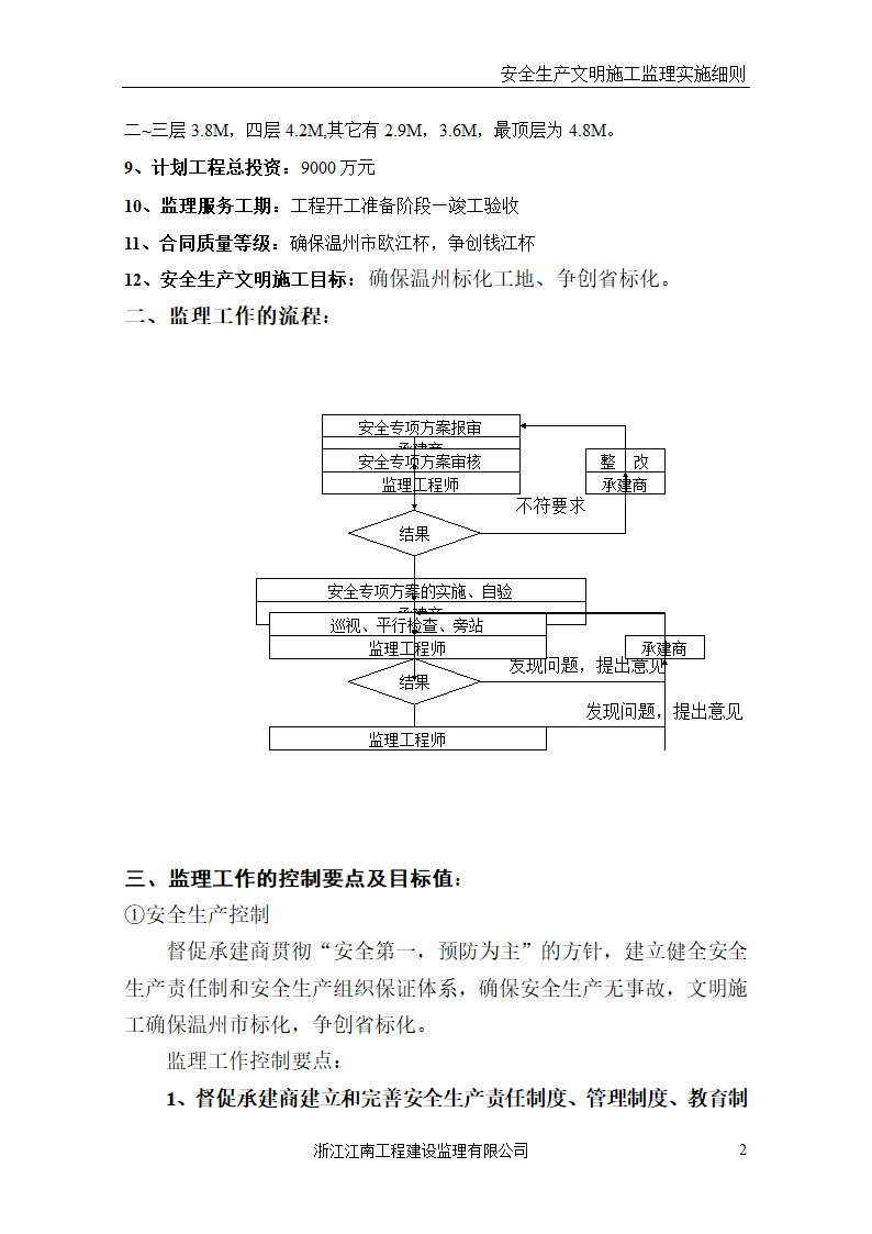 某医院门诊病房综合楼工程安全生产文明施工监理实施细则.doc第2页