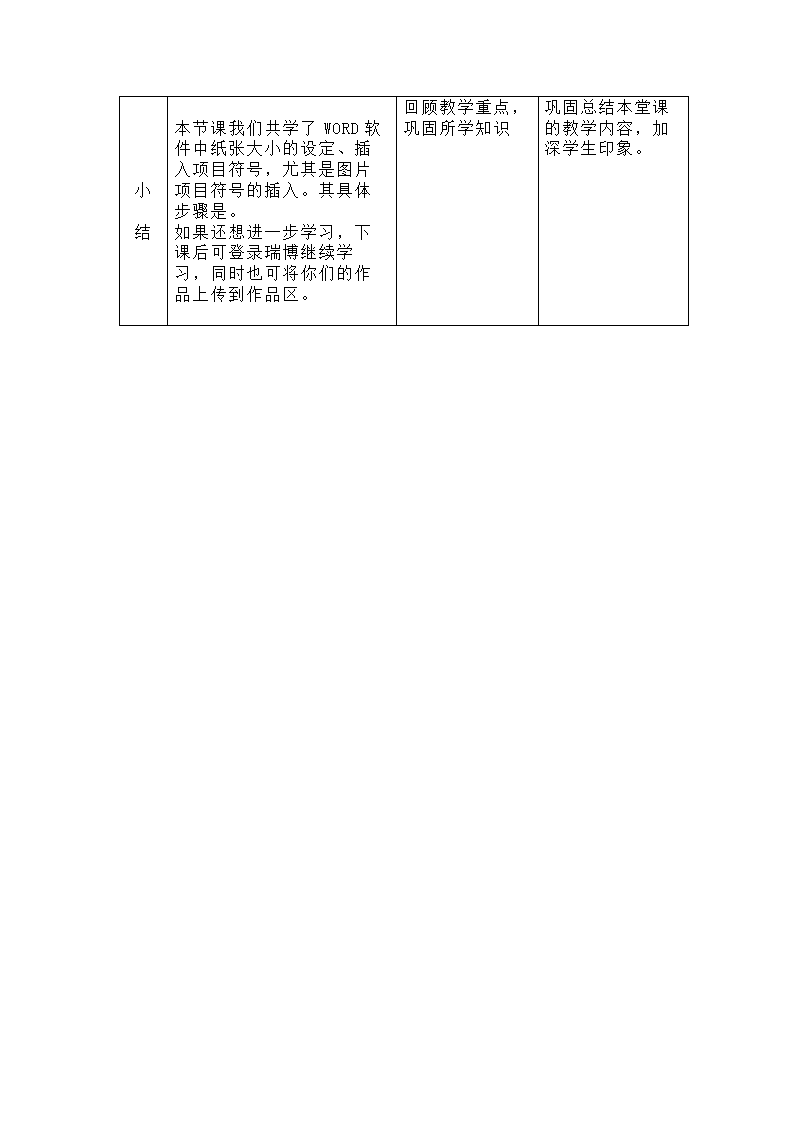 第六课 太阳能热水器——文档的编排 教案（表格式）.doc第5页