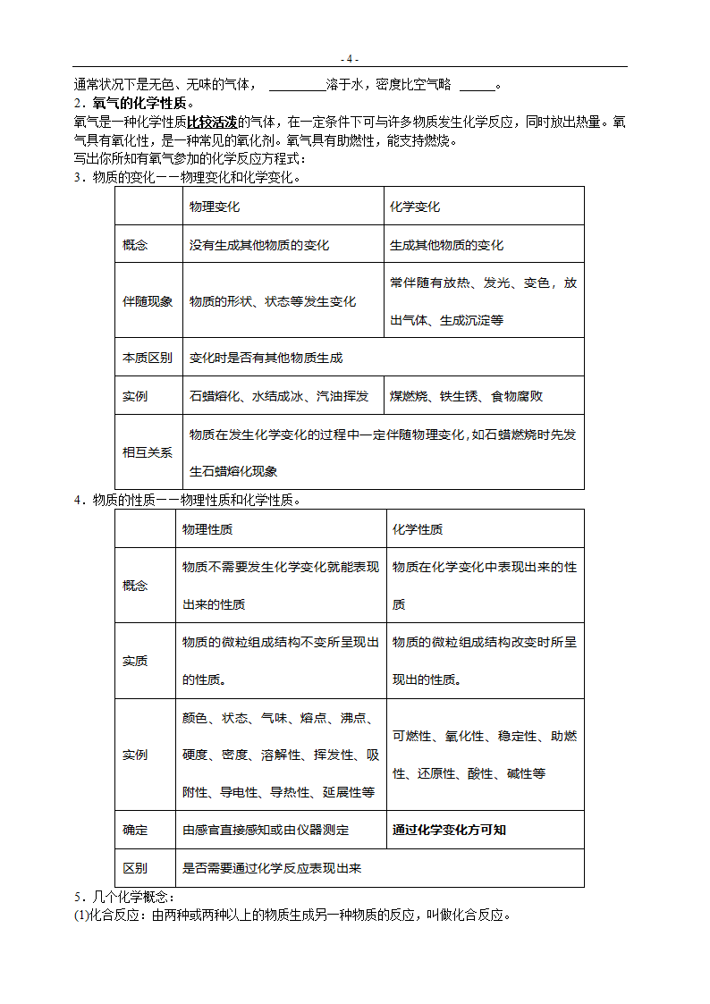 人教版初三化学上期复习学案[上学期].doc第4页