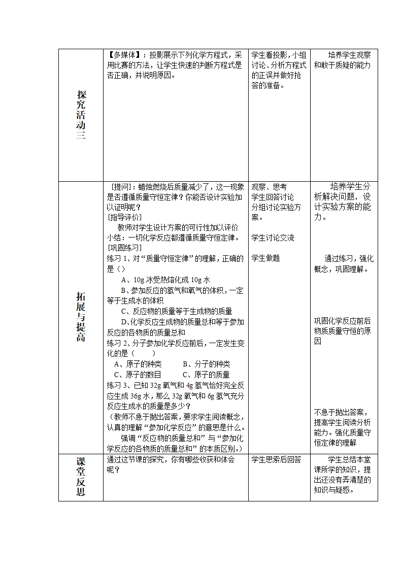 课题2如何正确的书写化学方程式教学设计.doc第4页