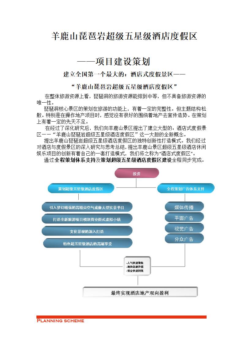 五星级酒店度假区业态策划方案.doc第2页