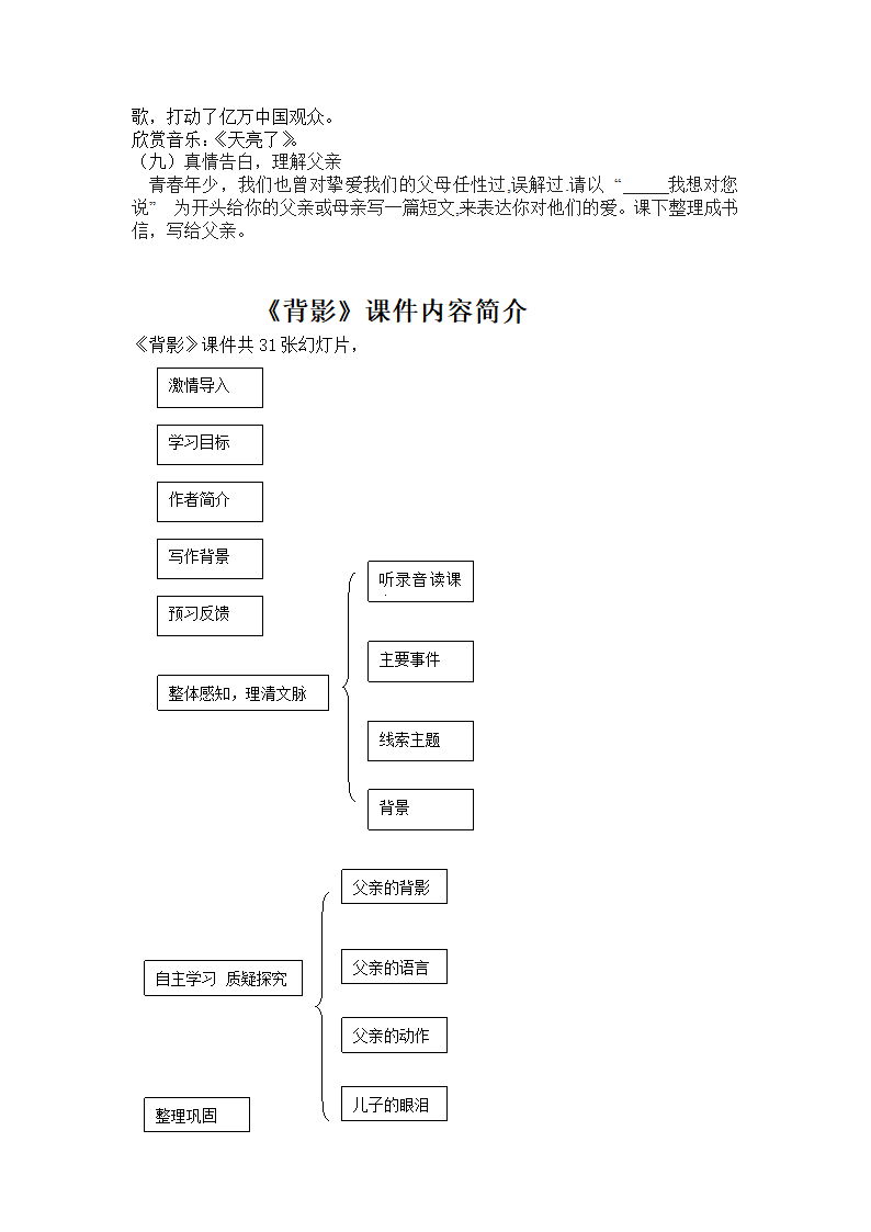 部编版语文八年级上册13背影教学流程及设计意图+同步作业.doc第6页