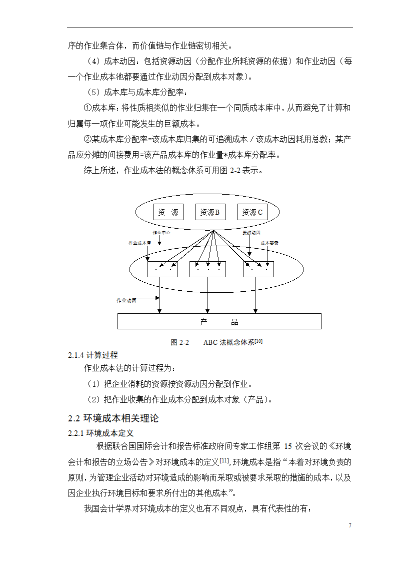 会计学论文-浅析作业成本法在环境成本核算中的应用.doc第12页