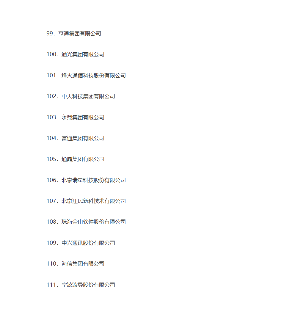 名牌企业名单第10页