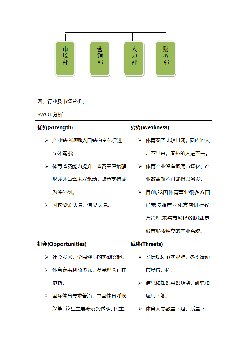 青年运动体育品牌创业计划书模板.docx第5页