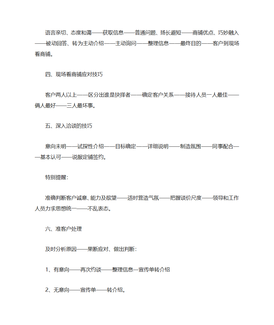 商铺招租心得体会第2页