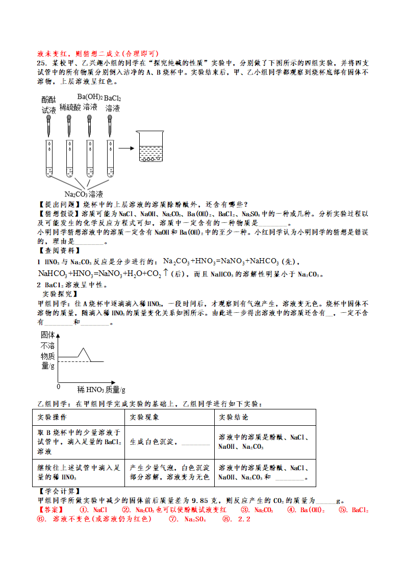 2022年中考化学专题复习：酸碱盐(word版有答案).doc第17页