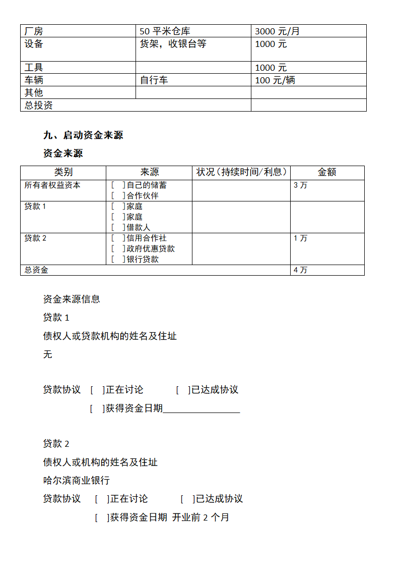 便利店创业计划书.docx第7页