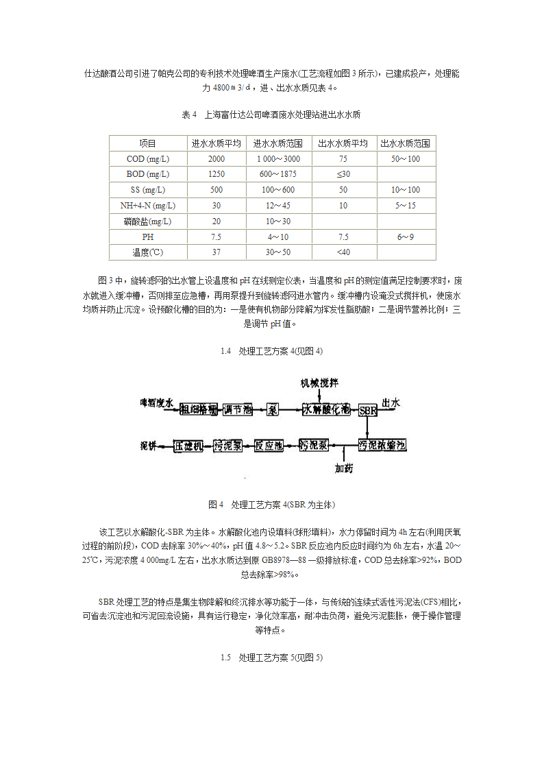 啤酒废水处理工艺及浅析.doc第5页