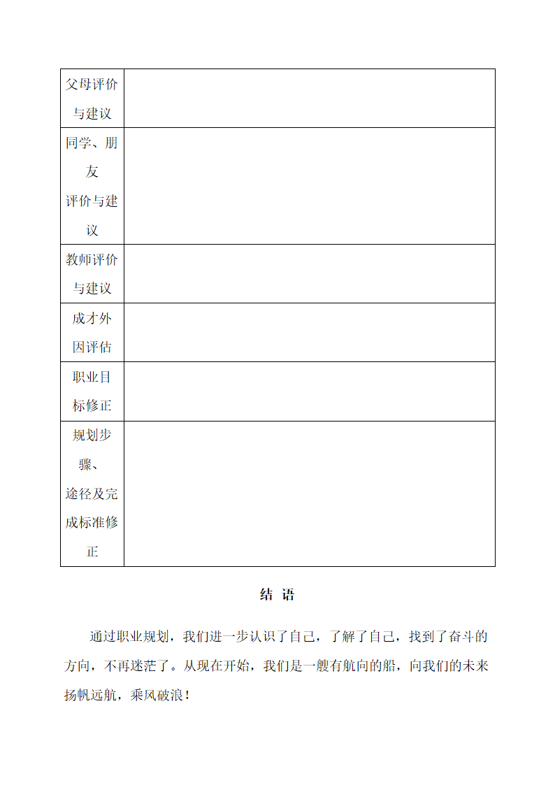 大学生职业生涯规划书.docx第13页