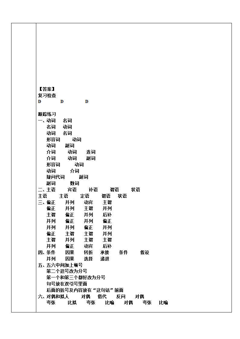 第02讲 语法-2021-2022学年八年级语文暑假衔接教案（含答案）.doc第18页