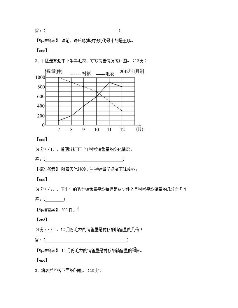 江苏无锡崇安区崇宁路小学2014学年五年级（下）数学第六单元检测试卷.docx第6页