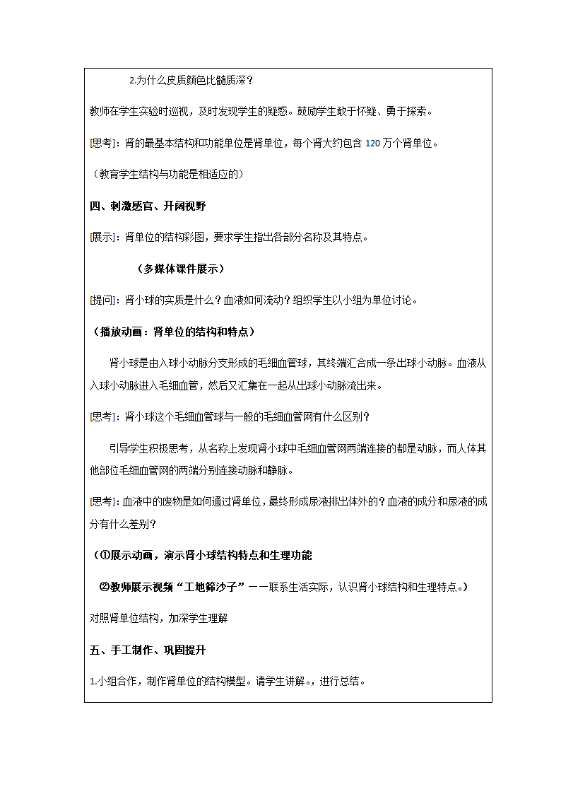 苏科版生物八上15．2《人体内废物的排出》教学设计.doc第5页