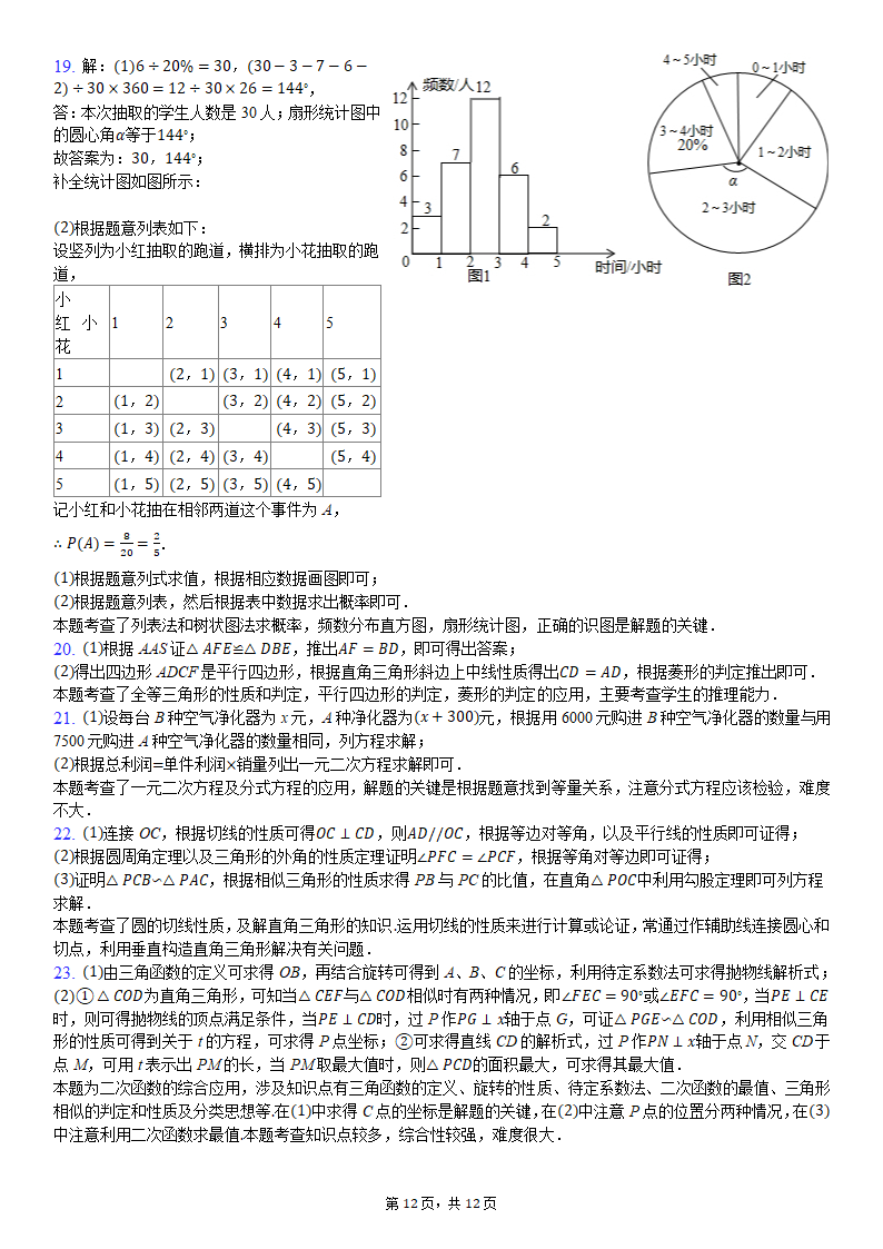 2018中考押题卷第12页