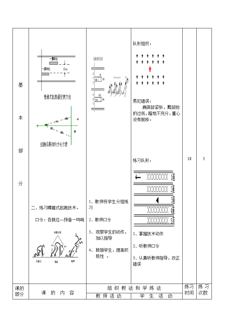 短跑教案第3页