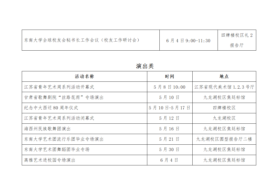 校庆时间表第4页