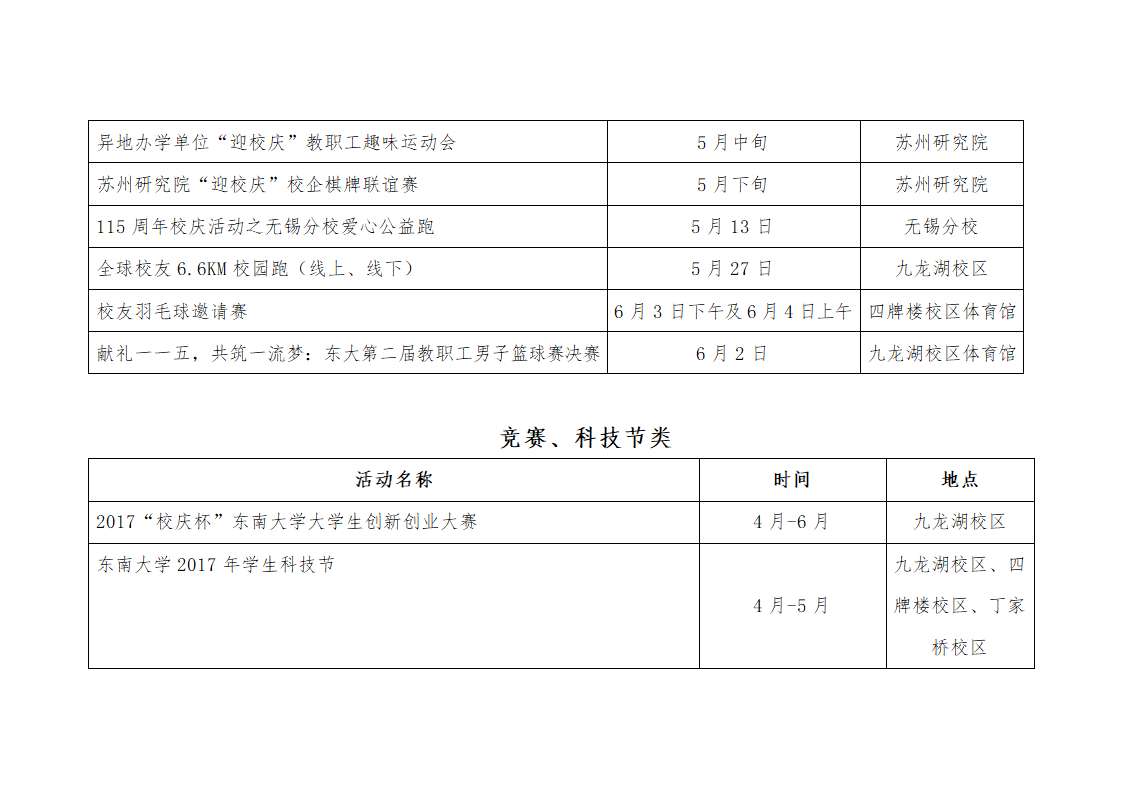 校庆时间表第6页