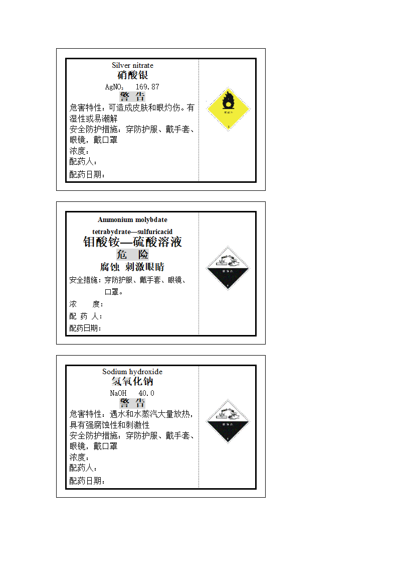 危险品标签第2页