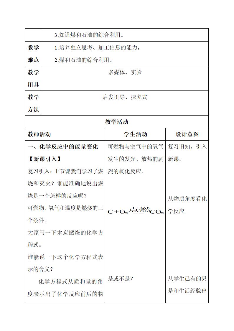 《燃料的合理利用与开发》参考教案2.doc.doc第2页