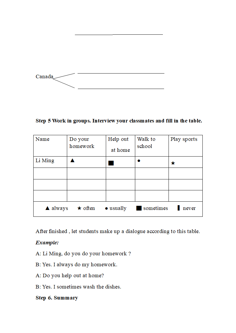 冀教版英语七年级下册Unit 3：Lesson 18 Teaching in China． 教学设计.doc第5页