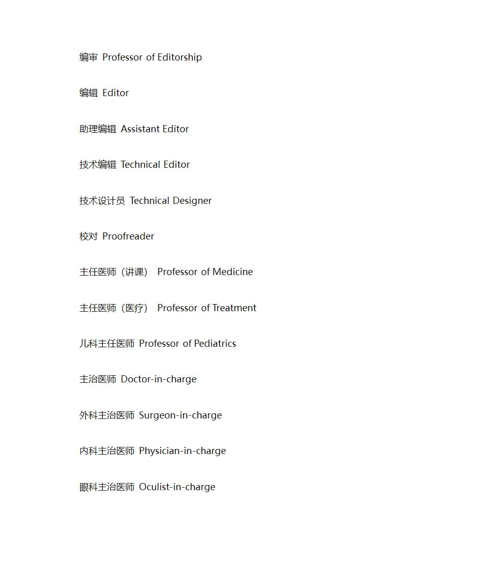 英文名片称呼第35页