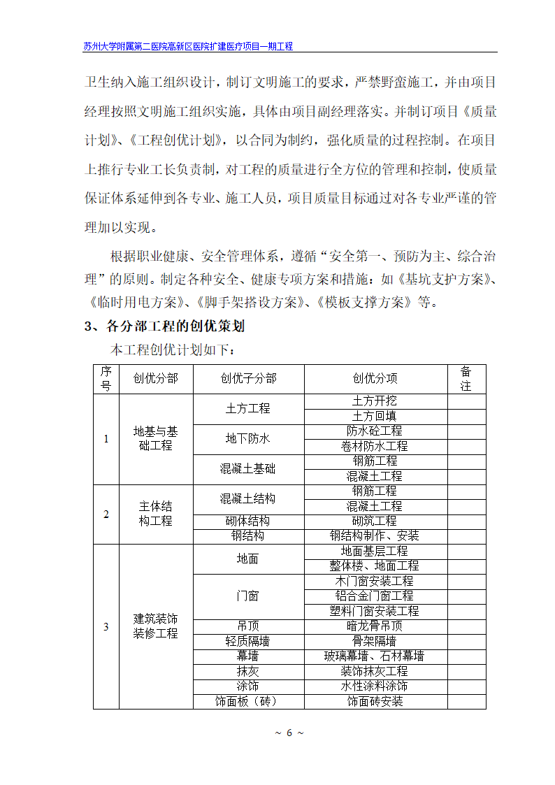 扩建医疗项目一期工程创优措施共32页word格式.doc第6页