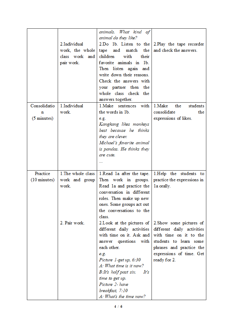 科普版初中英语七年级上册《Unit4_Topic3_SectionB》教学设计.doc第4页