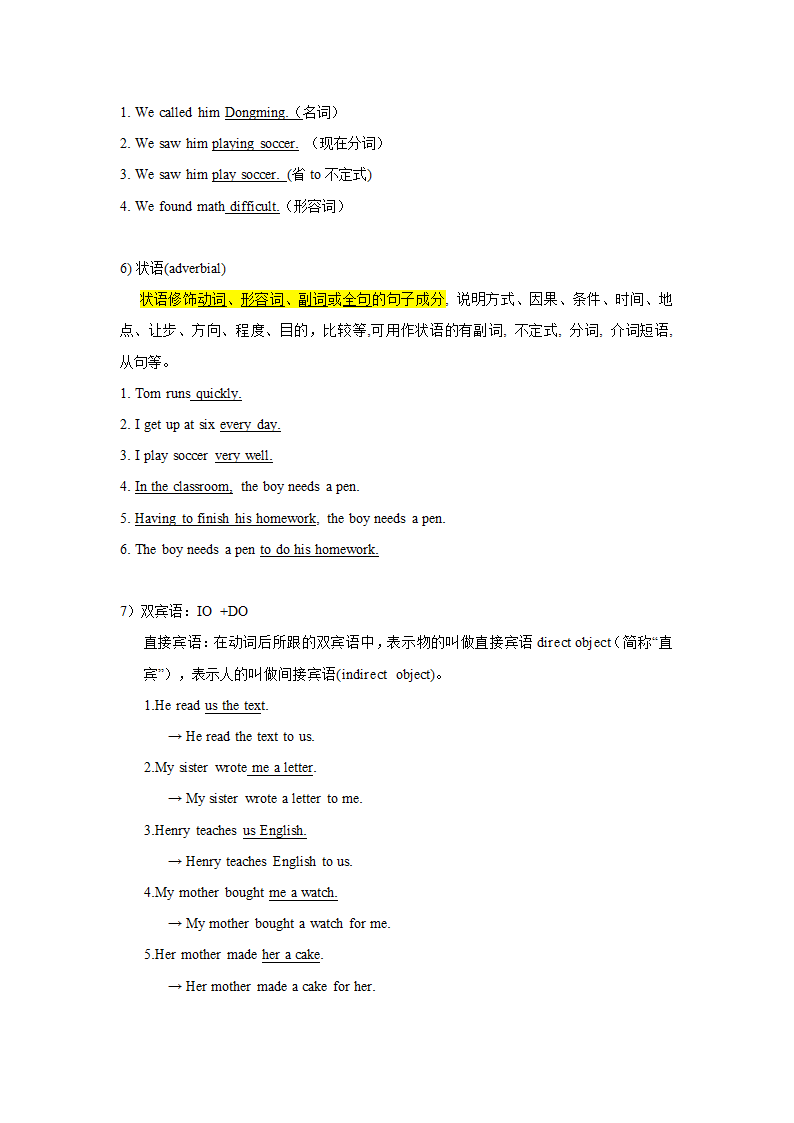 新人教（2019版）英语必修一 Unit 1-Unit5全册语法精讲精练（含答案）.doc第3页